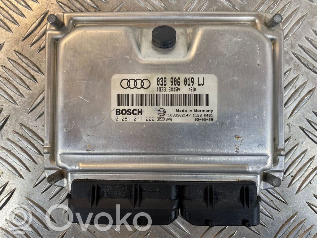 Audi A4 S4 B6 8E 8H Unitate/modul de control motor 