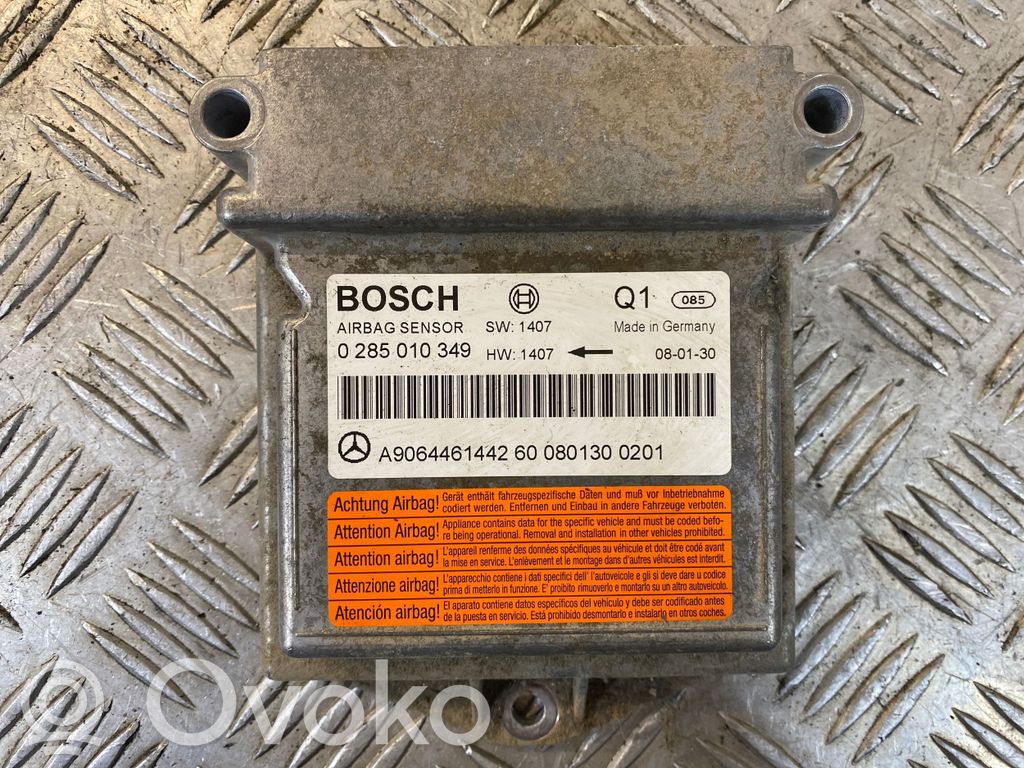 Sterownik / Moduł Airbag   A9064461442,0285010349,0801300201