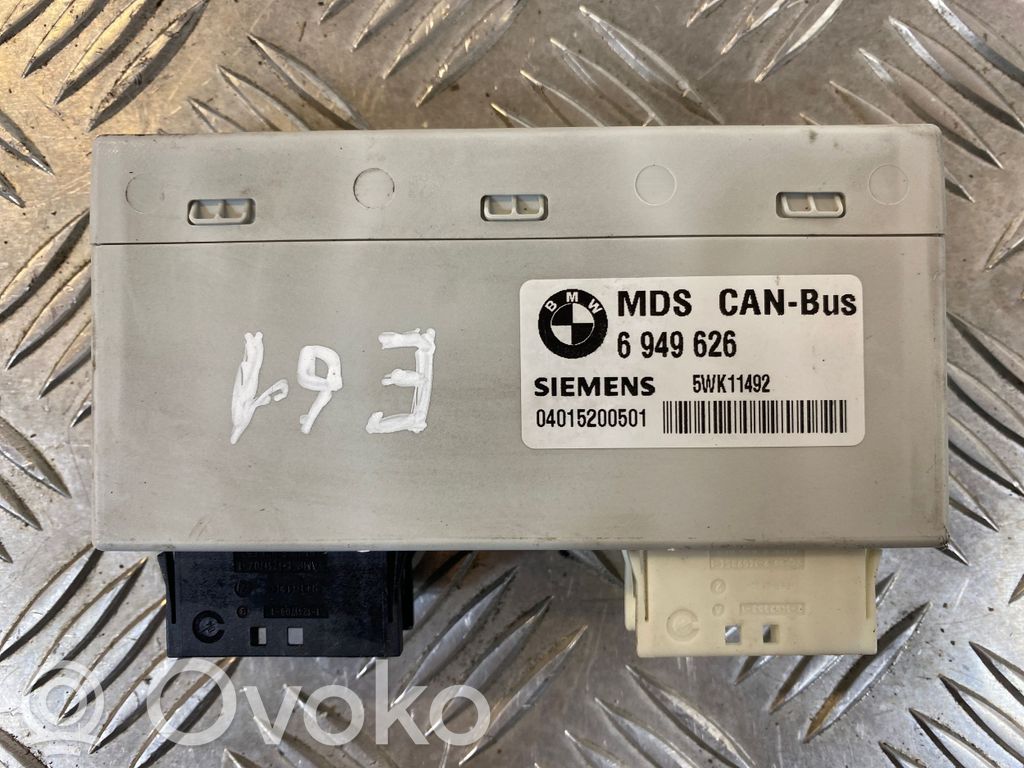 BMW 5 E60 E61 Unidad de control/módulo del techo solar 