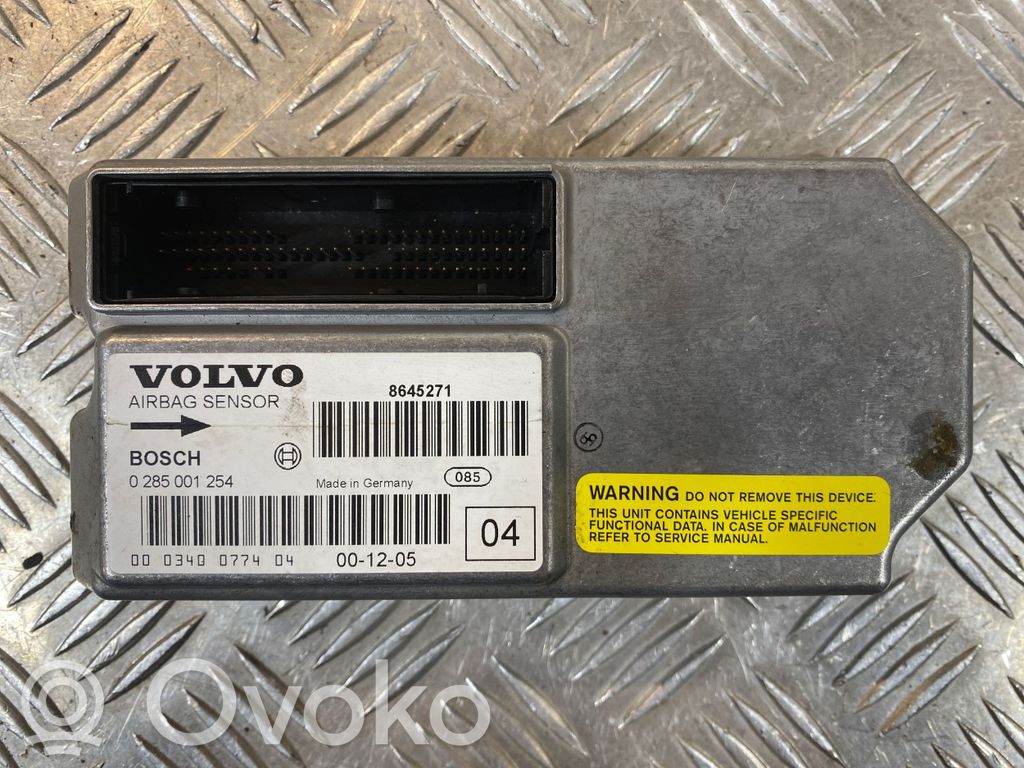 Volvo S60 Airbag control unit/module 