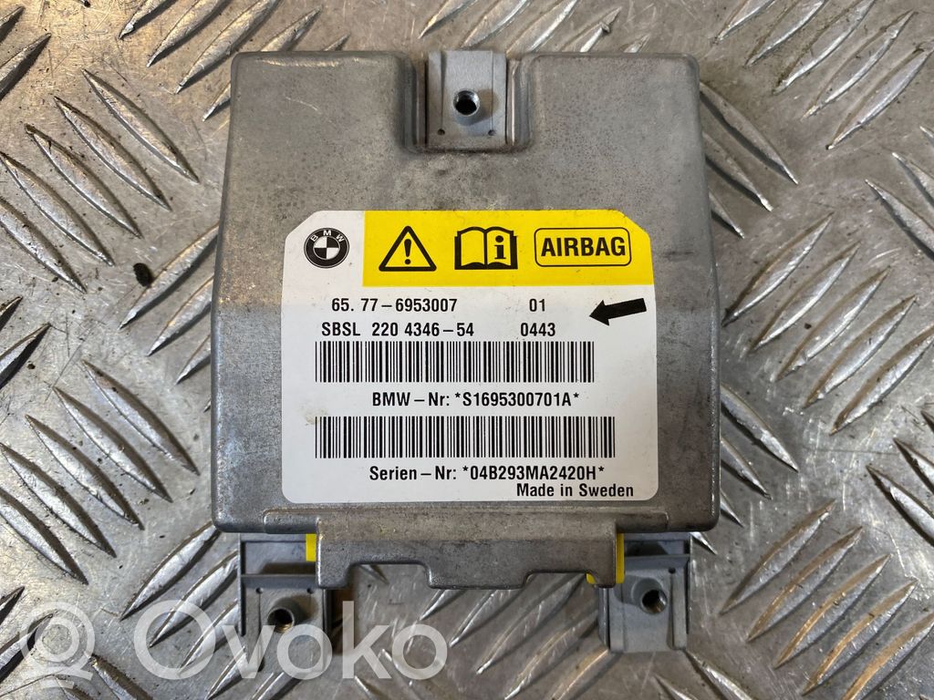 BMW 5 E60 E61 Module de contrôle airbag 