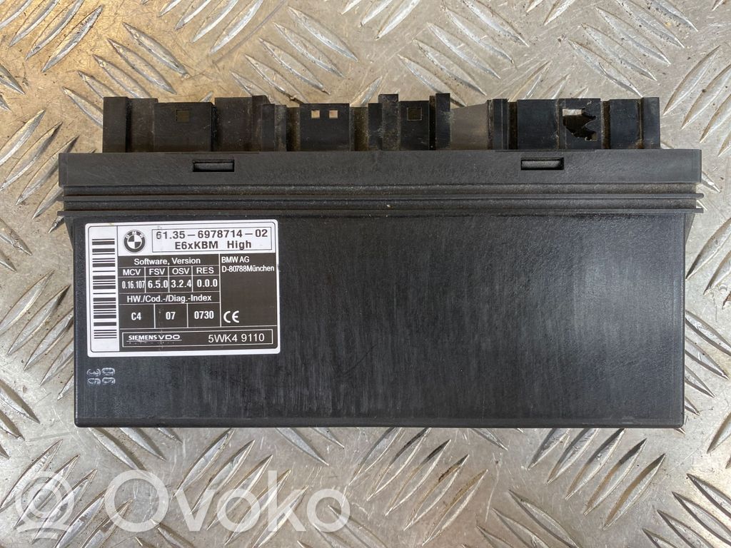 BMW 5 E60 E61 Komforto modulis 