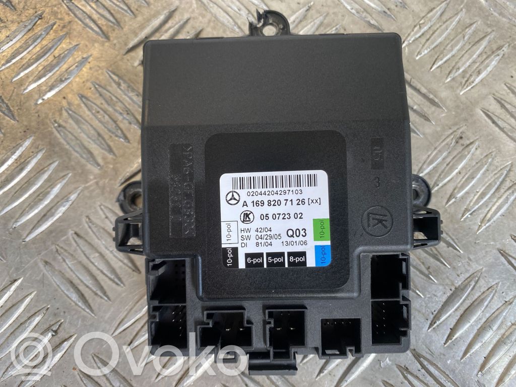 Mercedes-Benz A W169 Unité de commande module de porte 
