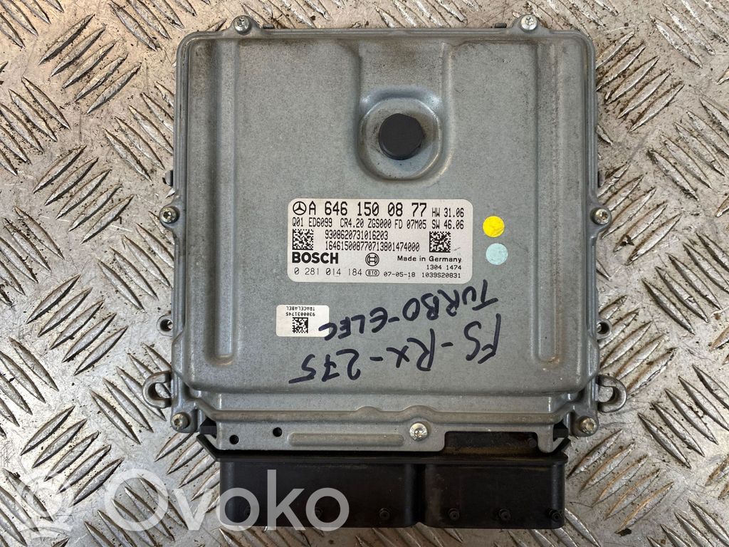 Mercedes-Benz Vito Viano W639 Calculateur moteur ECU