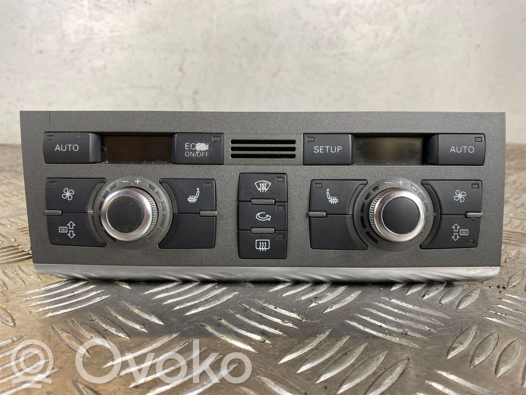 Audi A6 S6 C6 4F Climate control unit 
