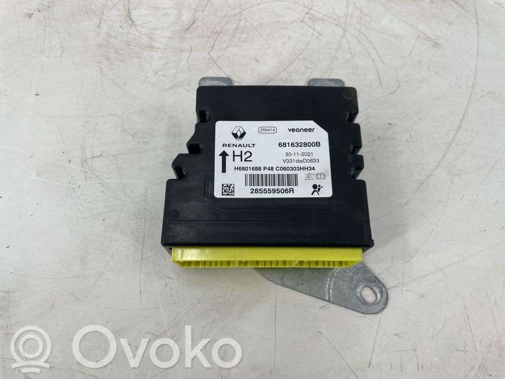 Sterownik / Moduł Airbag   285559506R,681632800B,V331VWD0633