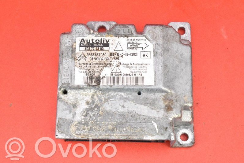Citroen C4 I Turvatyynyn ohjainlaite/moduuli 