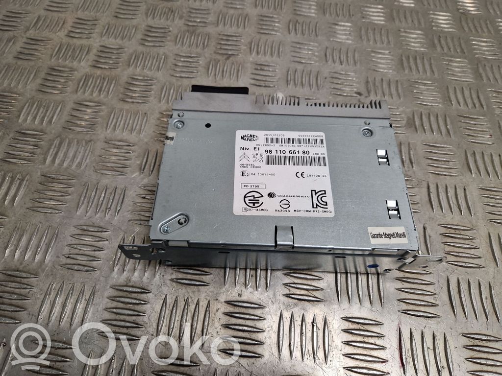 Peugeot 208 I Unitate principală radio/CD/DVD/GPS 