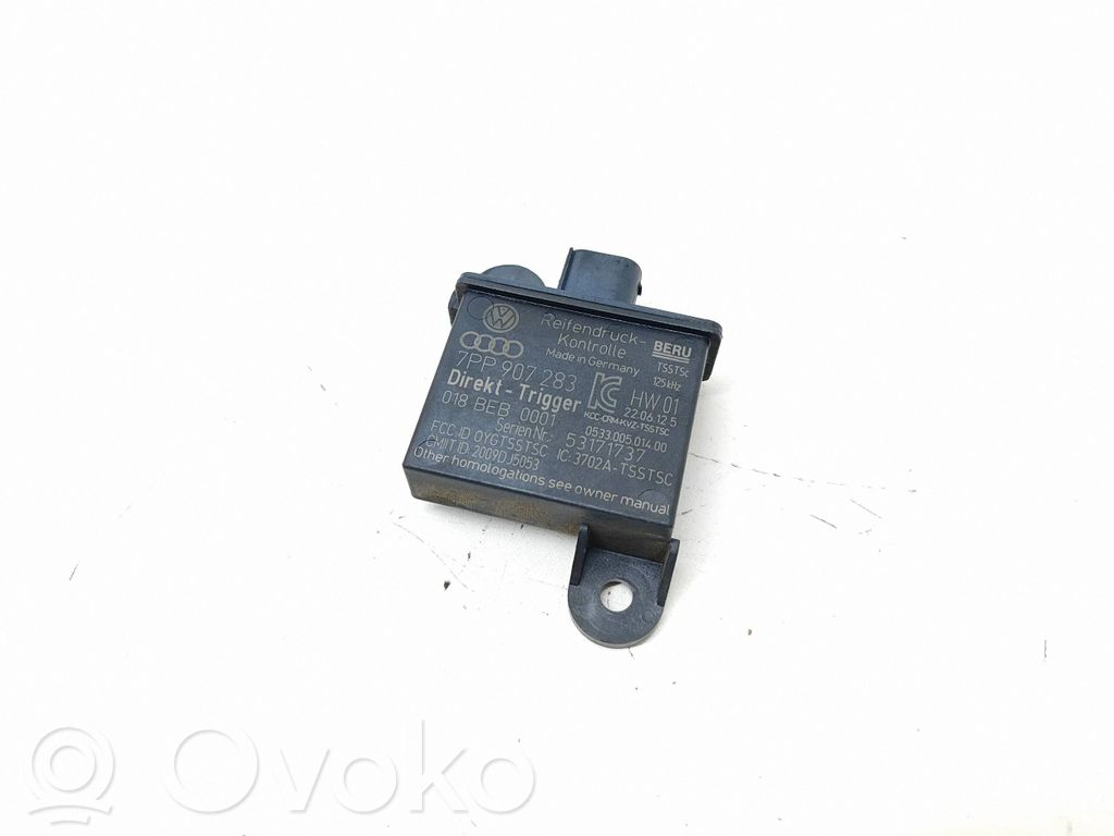 Porsche Cayenne (92A) Module de pression des pneus 