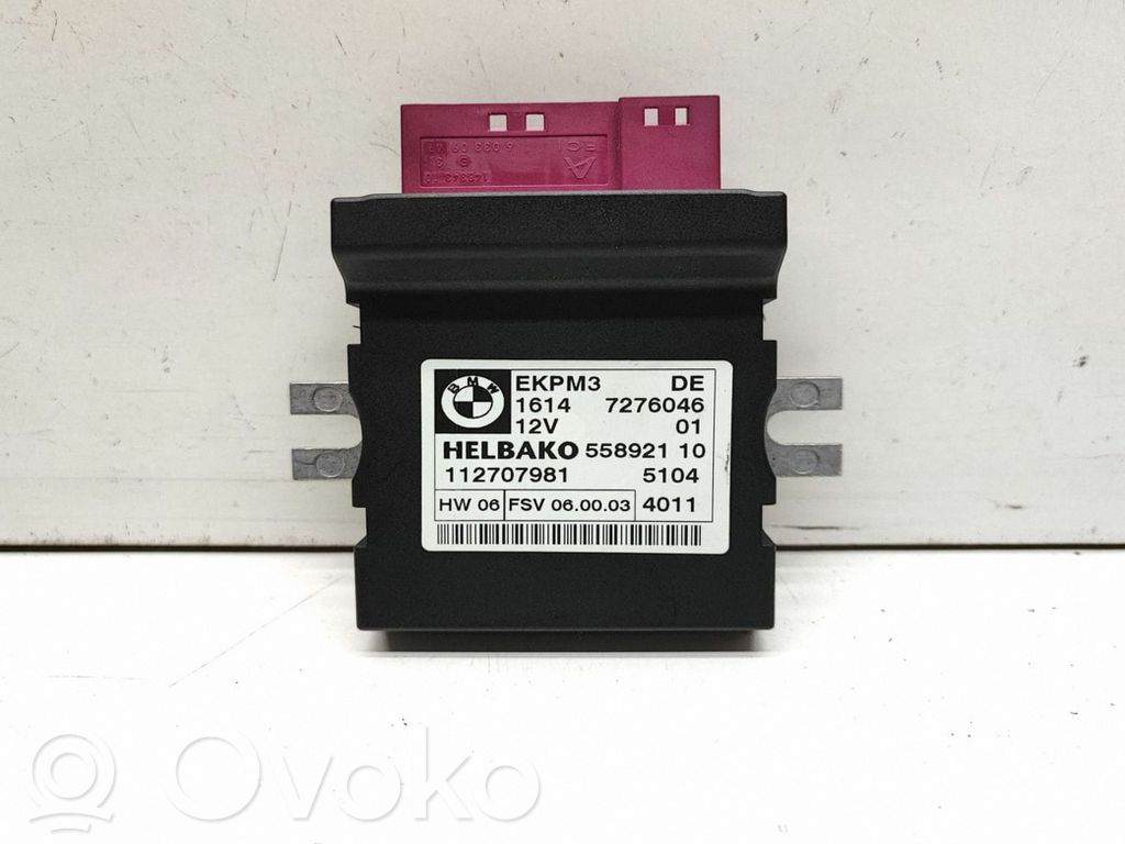 BMW 1 E82 E88 Unité de commande / module de pompe à carburant 