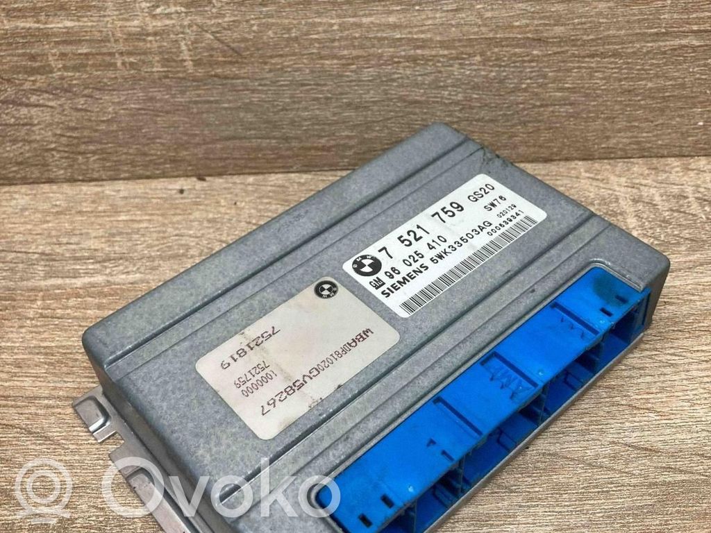 BMW 3 E46 Pārnesumkārbas vadības bloks 