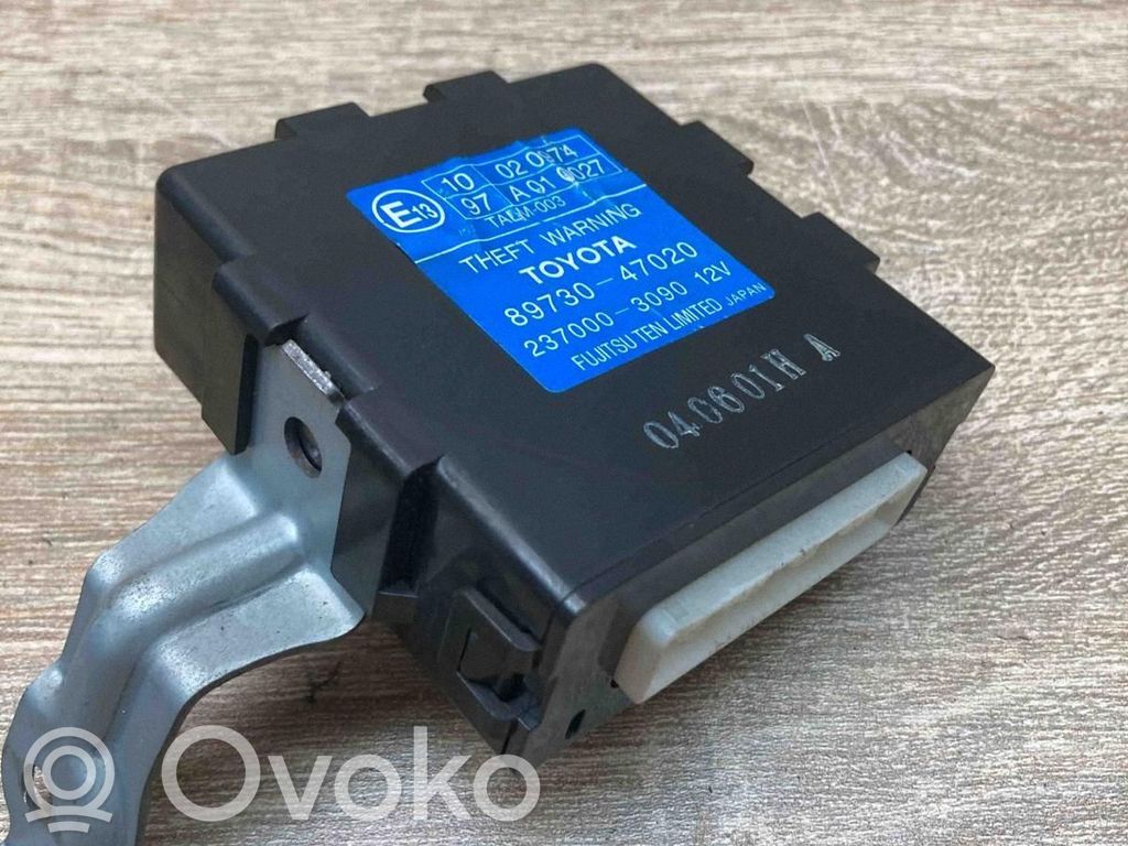 Toyota Prius (XW20) Unitate/modul control alarmă