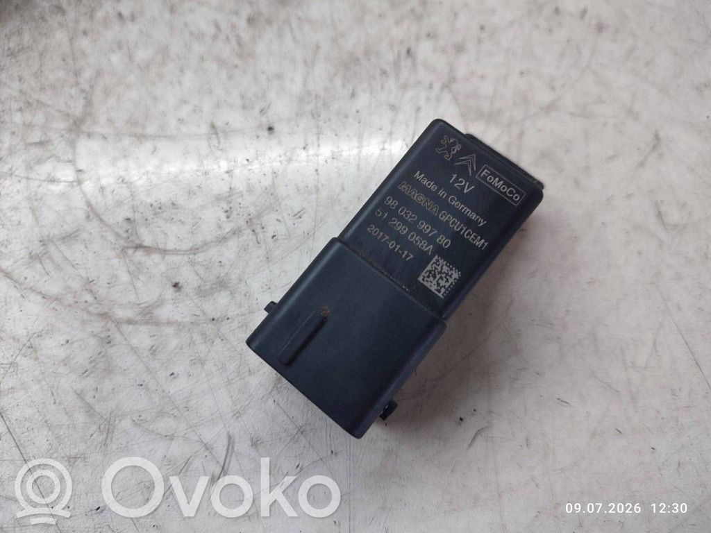Ford Mondeo MK V Relé de la bujía de precalentamiento