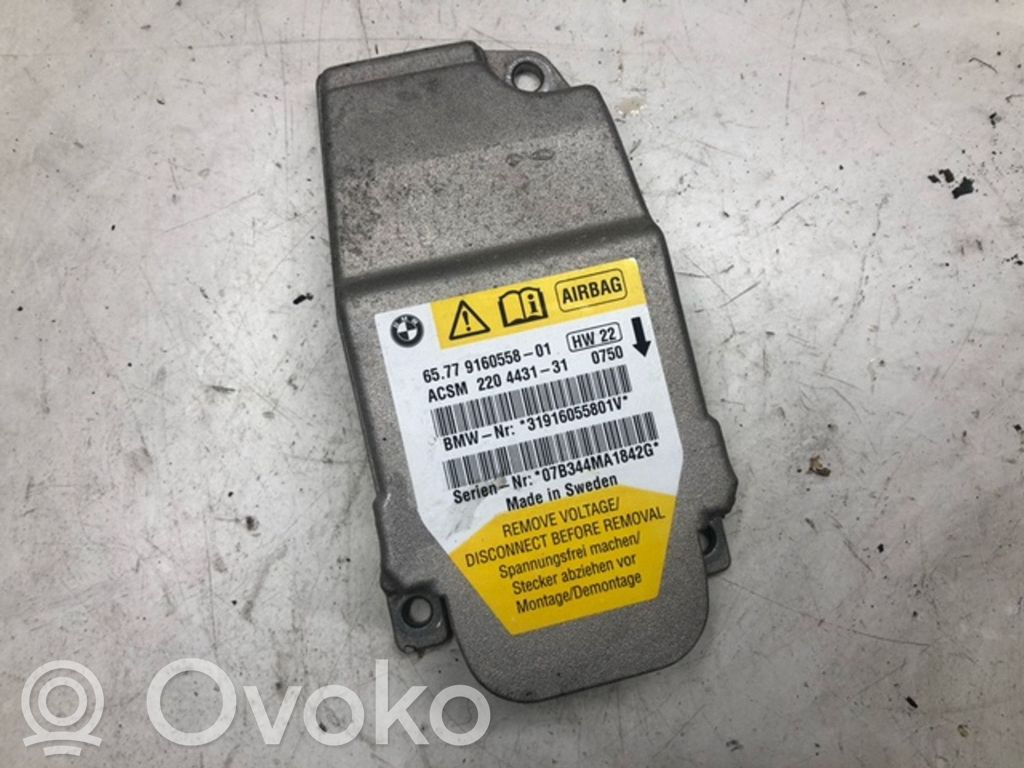 Module de contrôle airbag   31916055801V