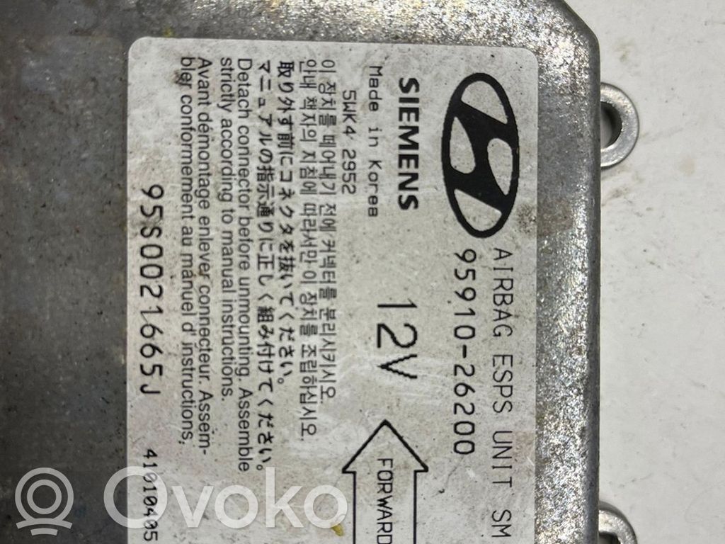 Hyundai Santa Fe Module de contrôle airbag