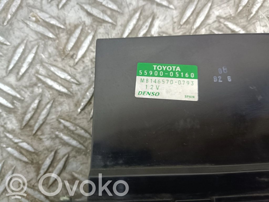Toyota Avensis T250 Unitate control climatizare 