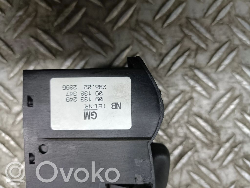 Opel Zafira A Interrupteur d’éclairage