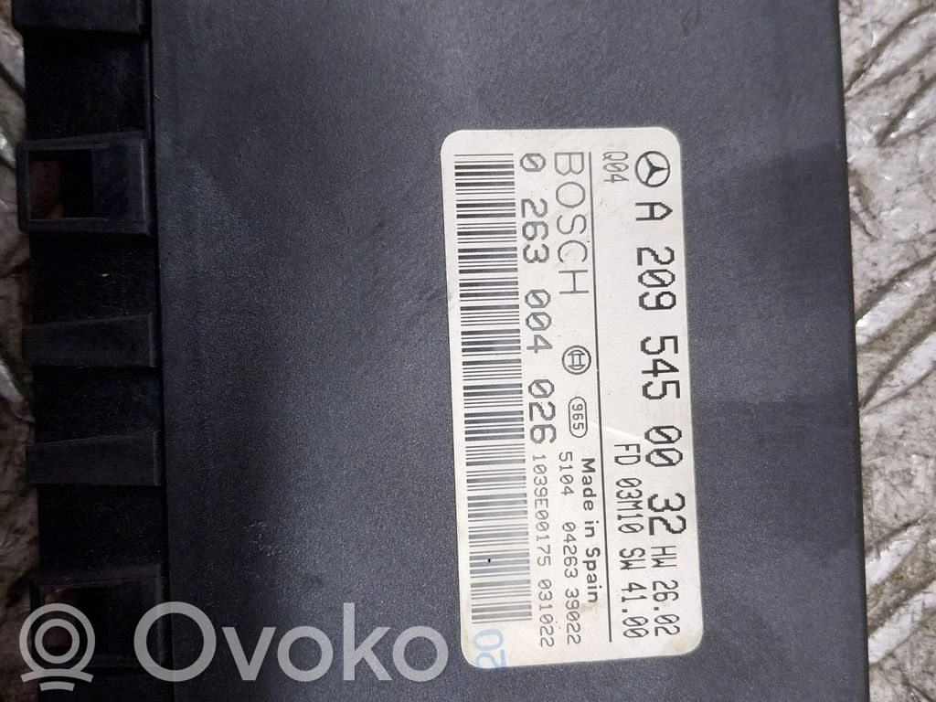 Mercedes-Benz C W203 Centralina/modulo sensori di parcheggio PDC