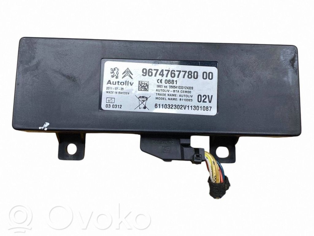 Peugeot 508 Module unité de contrôle Bluetooth