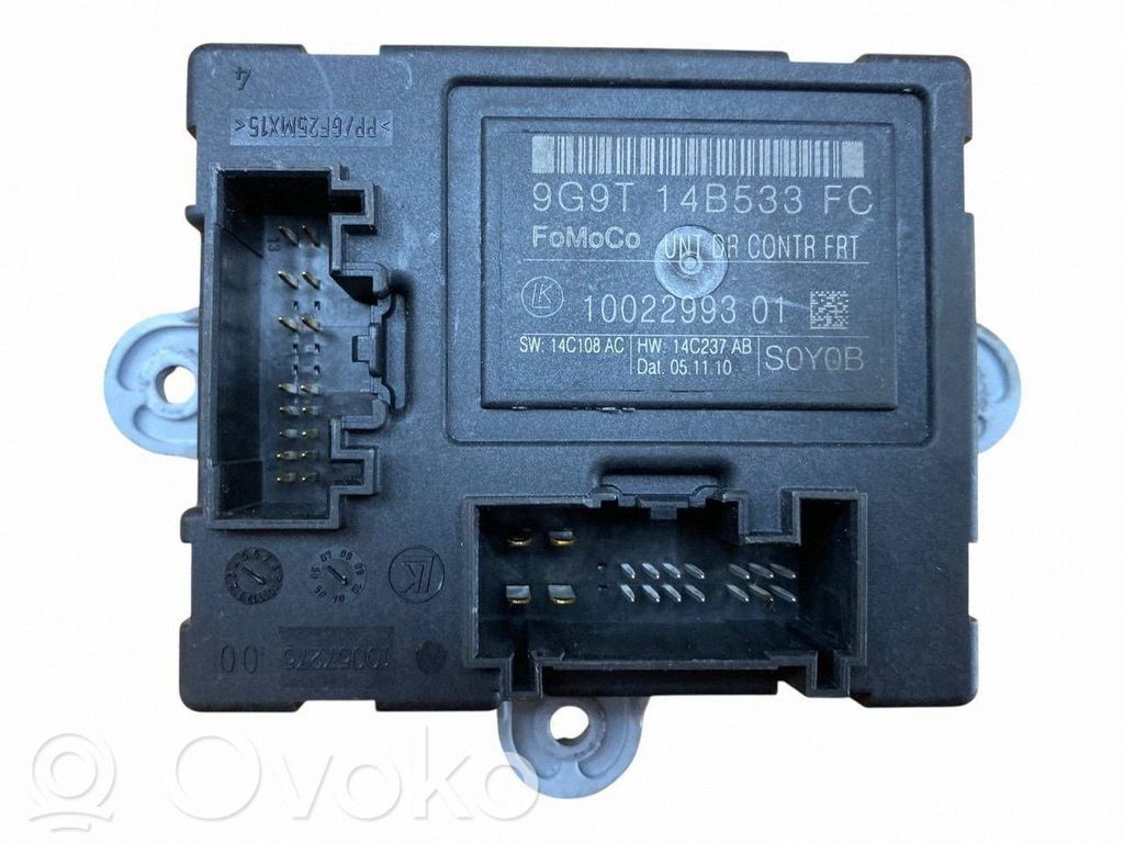 Unidad de control/módulo de la puerta   9G9T14B533FC