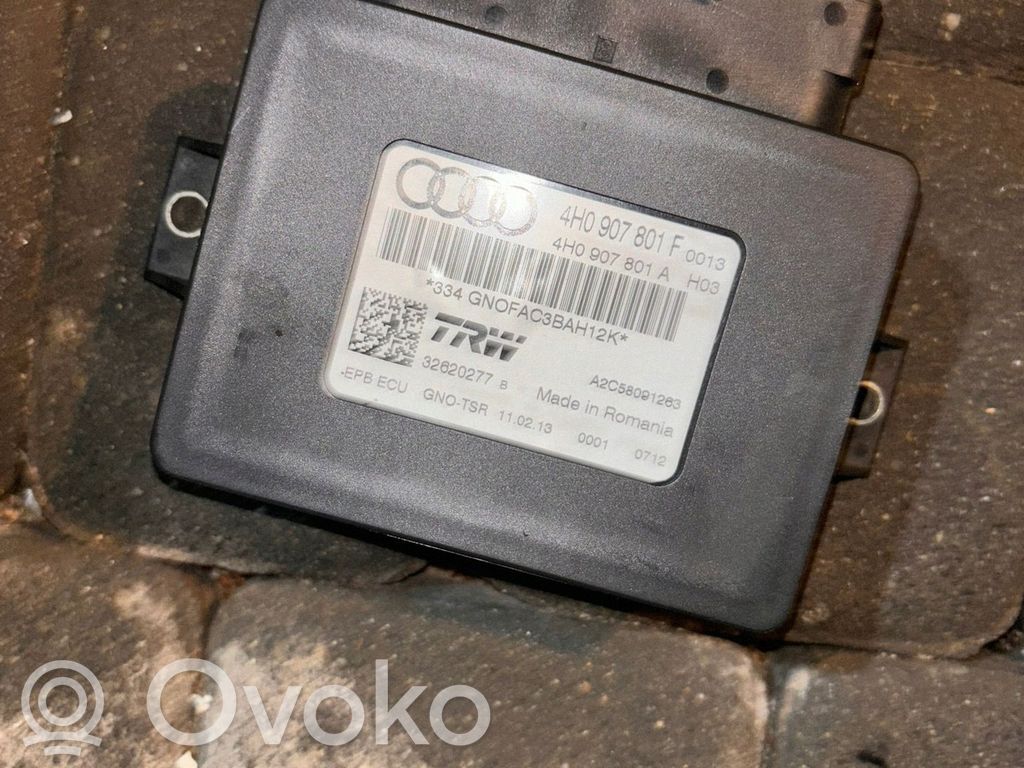 Audi A6 S6 C7 4G Modul de control frână de mână