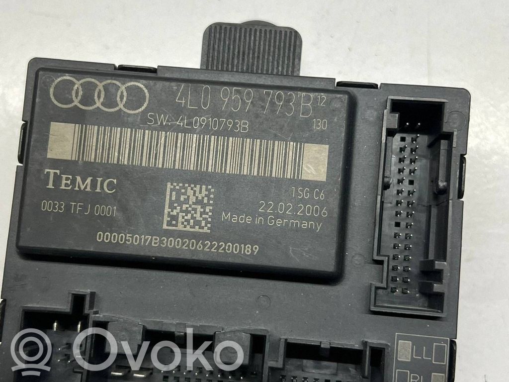 Audi Q7 4L Türsteuergerät 