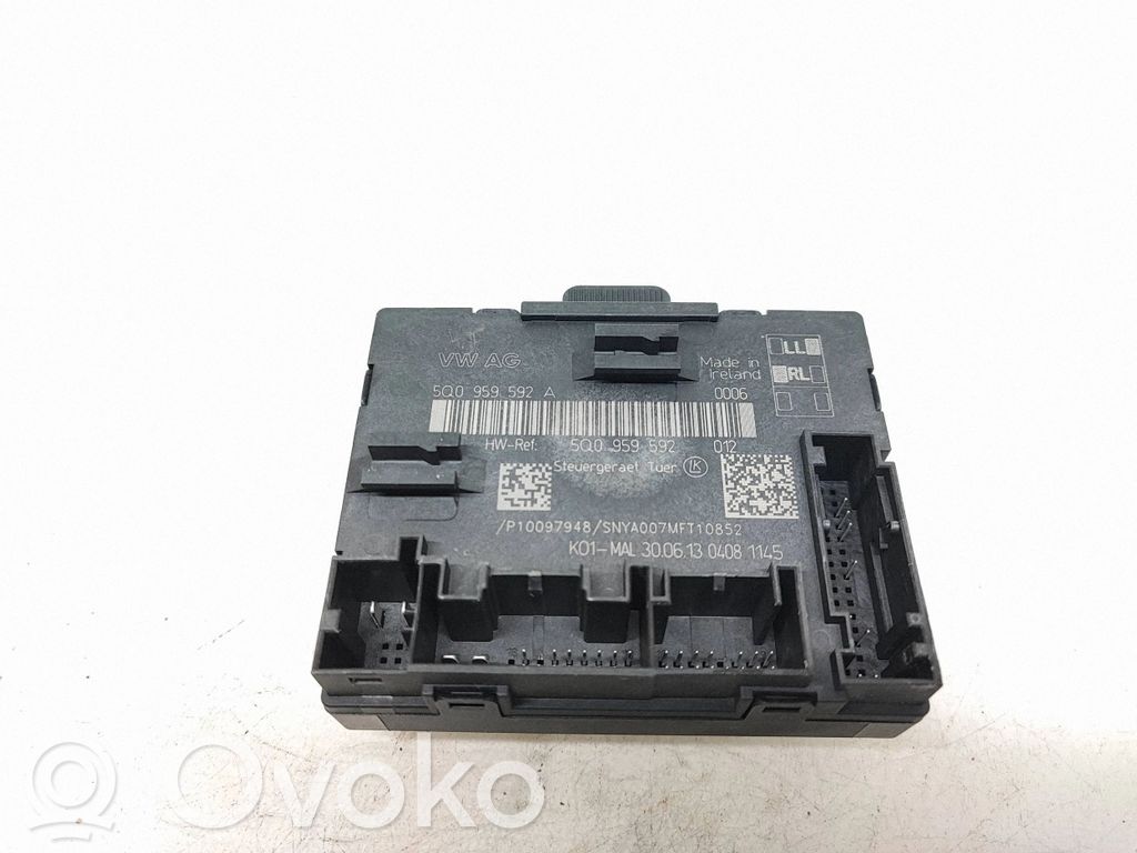 Audi A3 S3 8V Centralina/modulo portiere