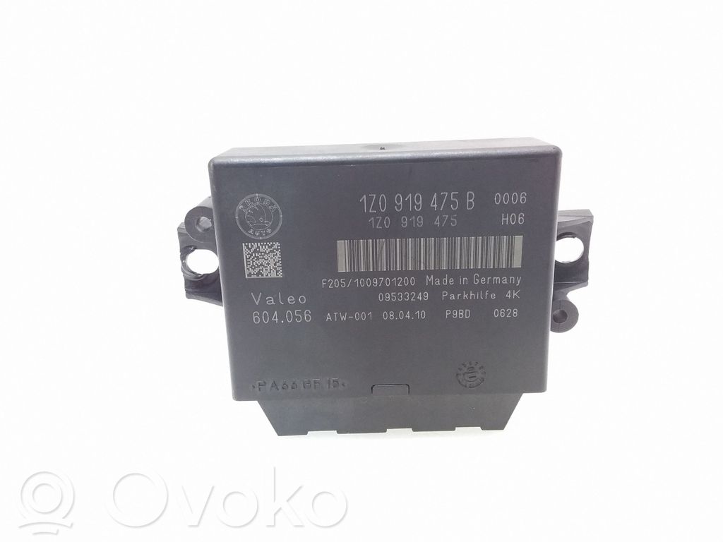 Skoda Octavia Mk2 (1Z) Unidad de control/módulo PDC de aparcamiento