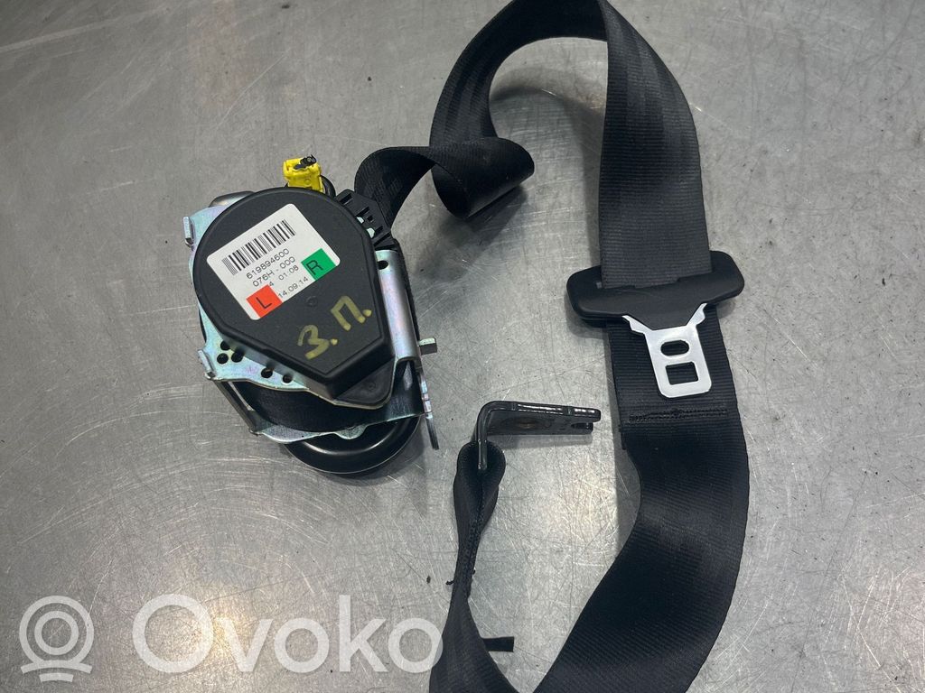 Volvo V40 Ceinture de sécurité arrière 