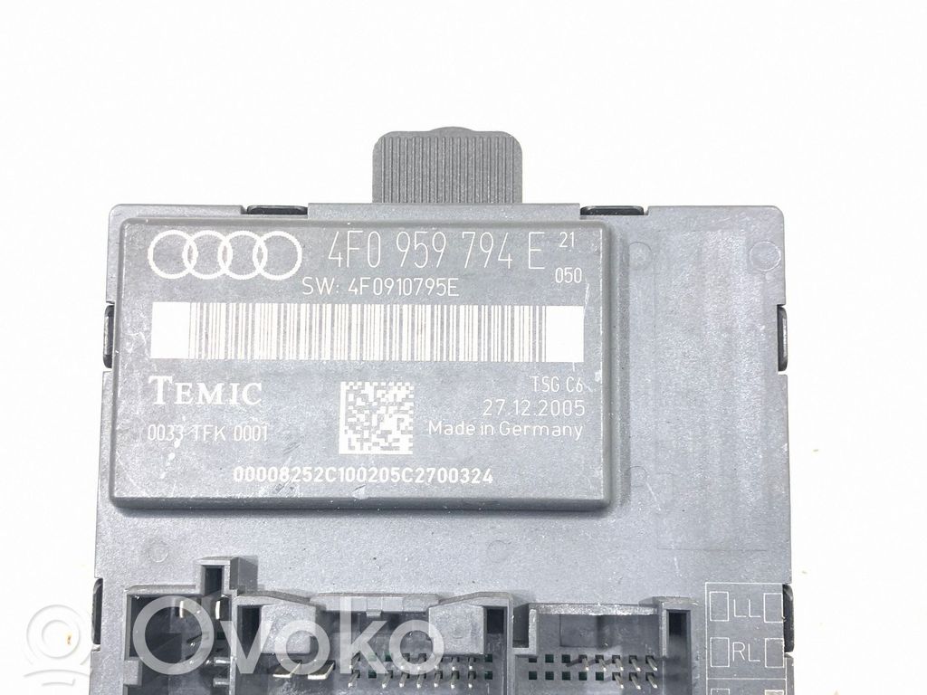 Unidad de control/módulo de la puerta   4F0959794E,4F0910795E