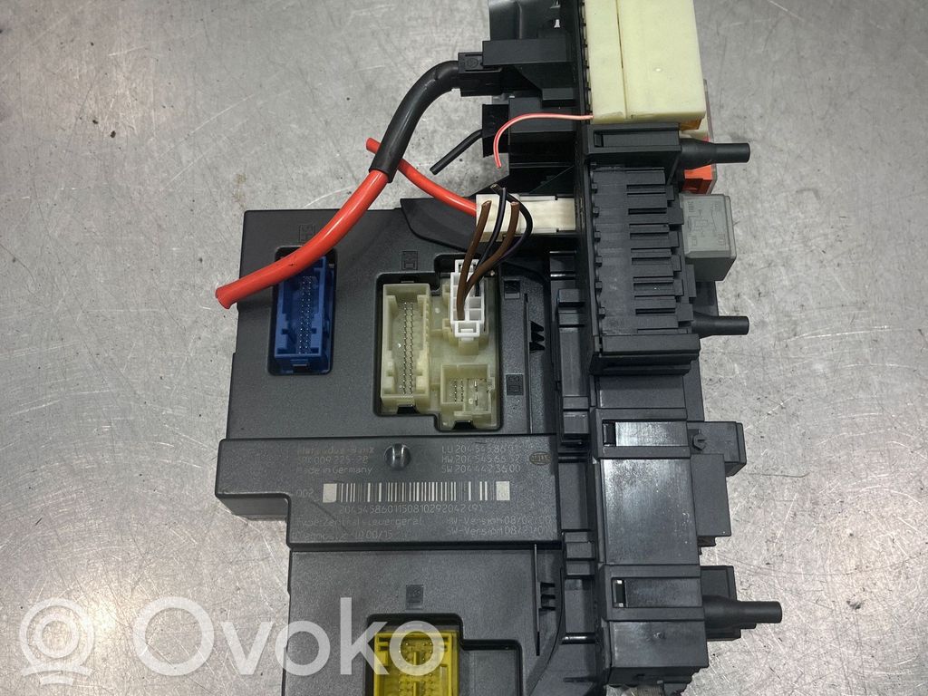 Mercedes-Benz C W204 Módulo de fusible 