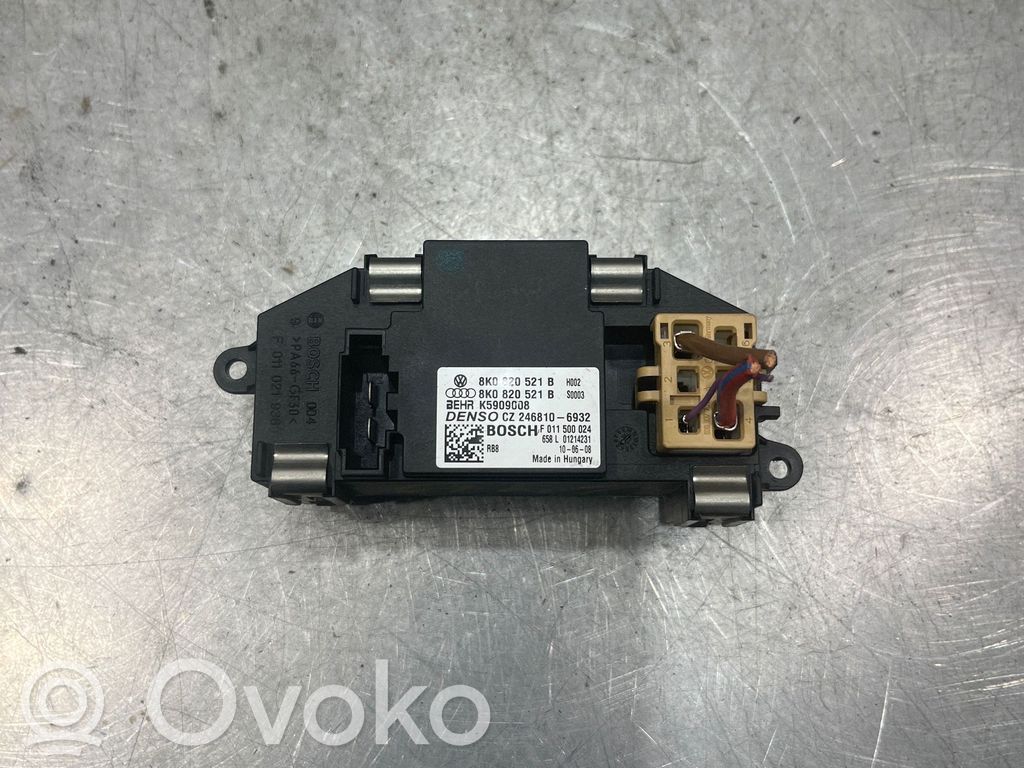 Audi A4 S4 B8 8K Motor aerotermă/rezistor ventilator