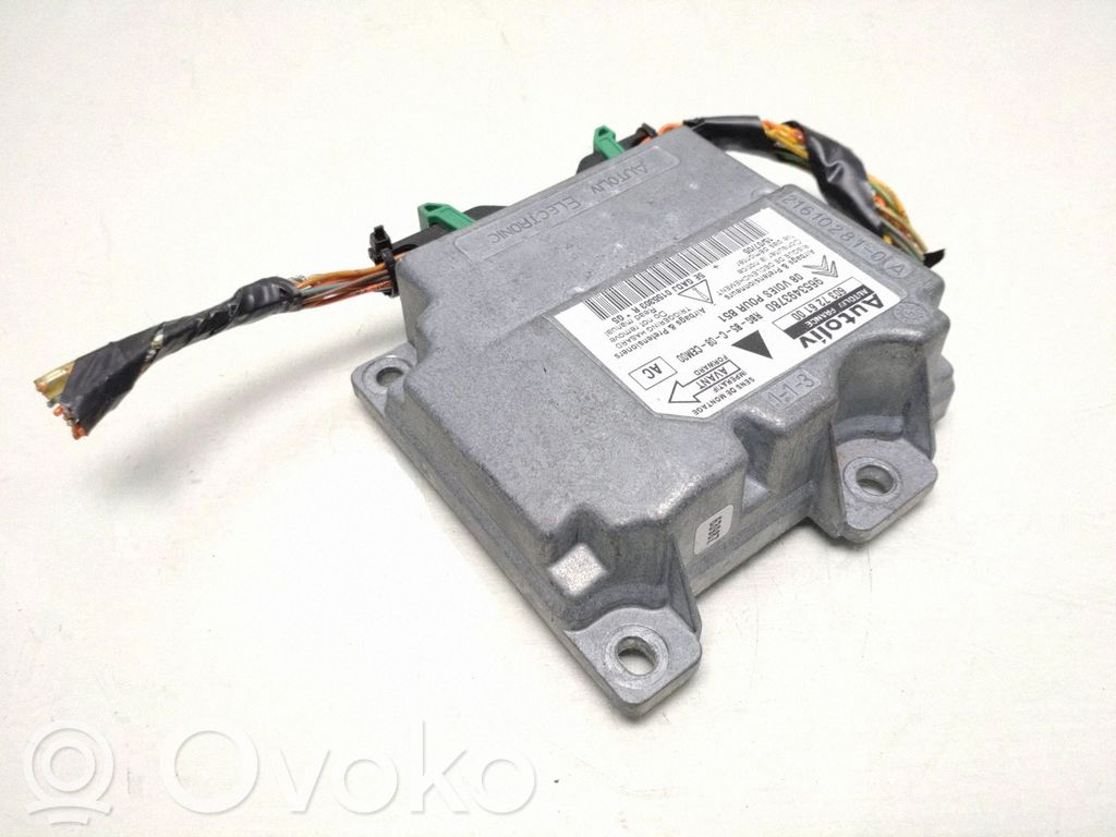 Citroen C4 I Module de contrôle airbag