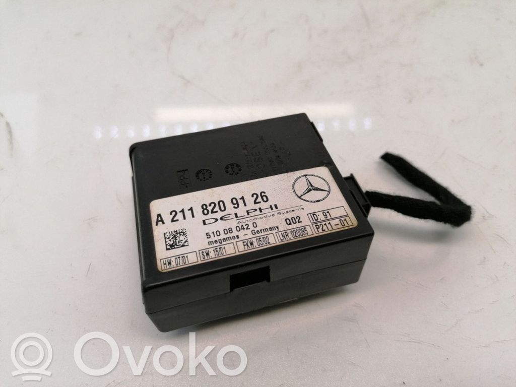 Mercedes-Benz S W220 Boîtier module alarme
