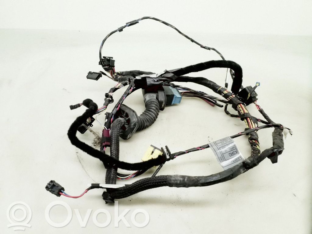 BMW 6 E63 E64 Faisceau de câblage de porte avant 