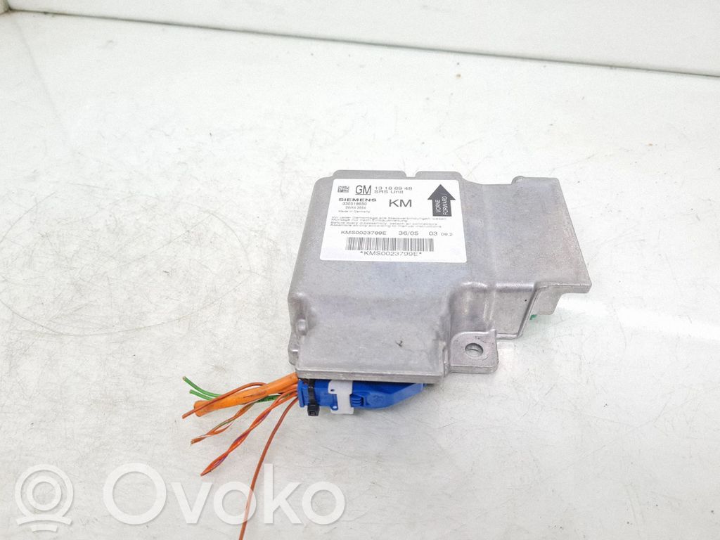 Opel Signum Unidad de control/módulo del Airbag