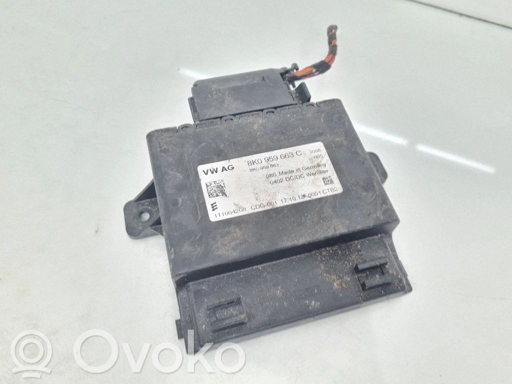 Audi A6 S6 C7 4G Module convertisseur de tension