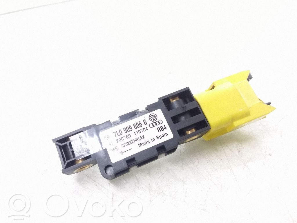 Volkswagen Touareg I Sensor impacto/accidente para activar Airbag 