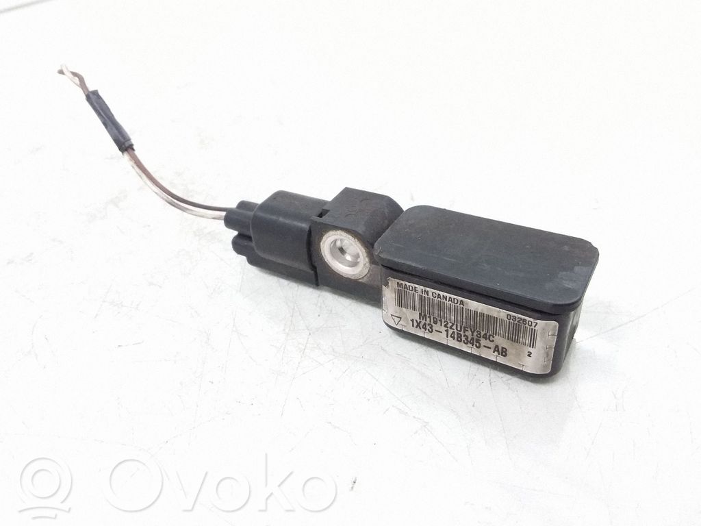 Sensor impacto/accidente para activar Airbag   1X4314B345AB