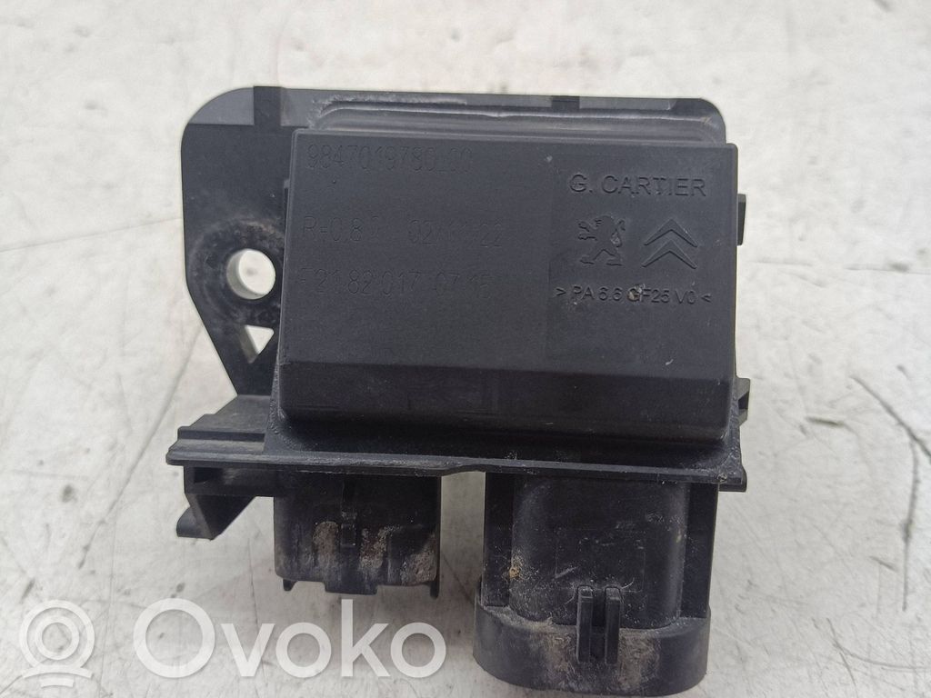 Citroen Berlingo Motor aerotermă/rezistor ventilator 