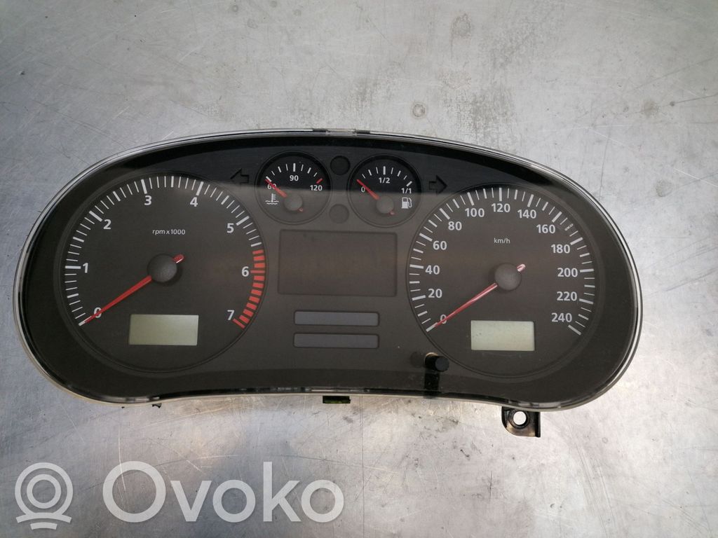 Seat Leon (1M) Compteur de vitesse tableau de bord
