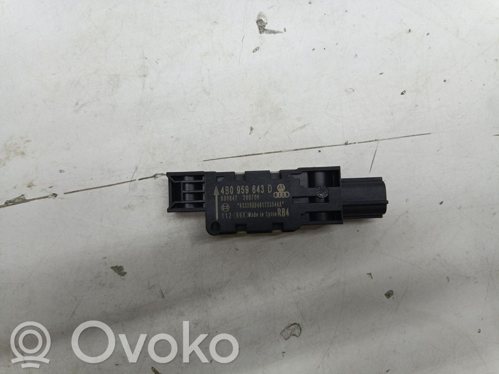Audi A3 S3 8P Sensore d’urto/d'impatto apertura airbag