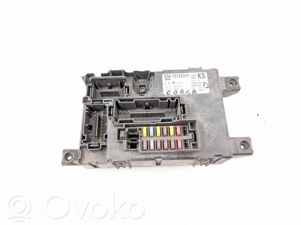 Opel Corsa D Modulo fusibile 