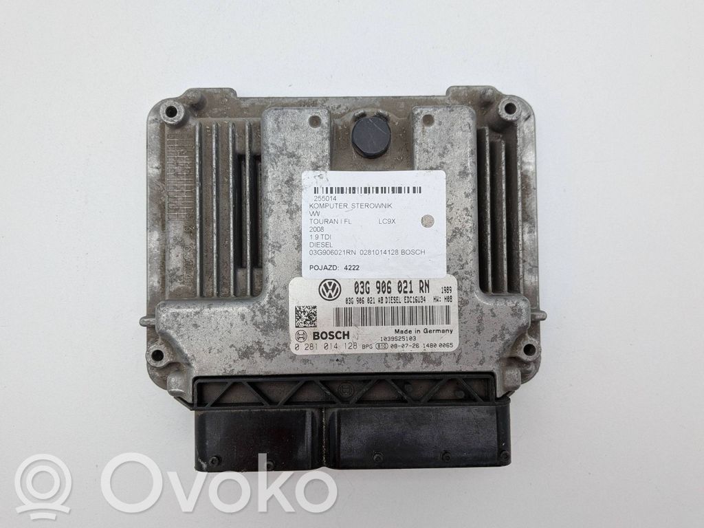 Volkswagen Touran I Centralina/modulo del motore