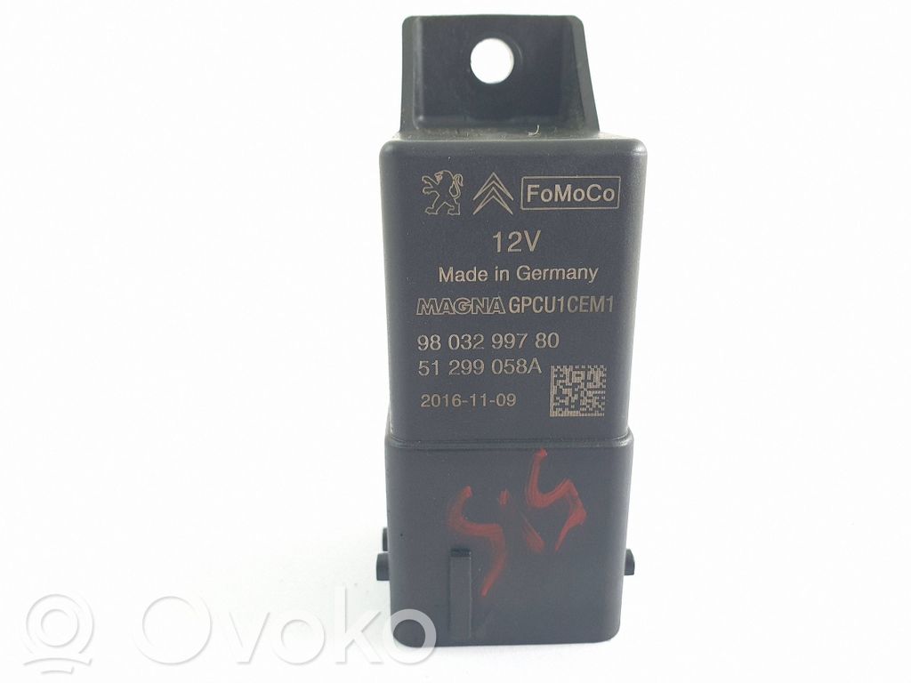Peugeot Expert Kvēlsveču relejs 