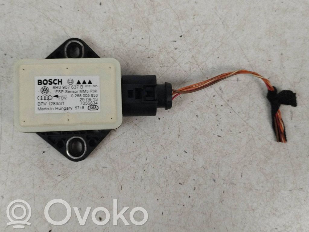 Audi Q5 SQ5 8R ESP Drehratensensor Querbeschleunigungssensor 