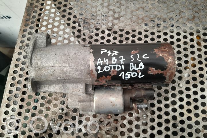 Audi A4 S4 B7 8E 8H Стартер 