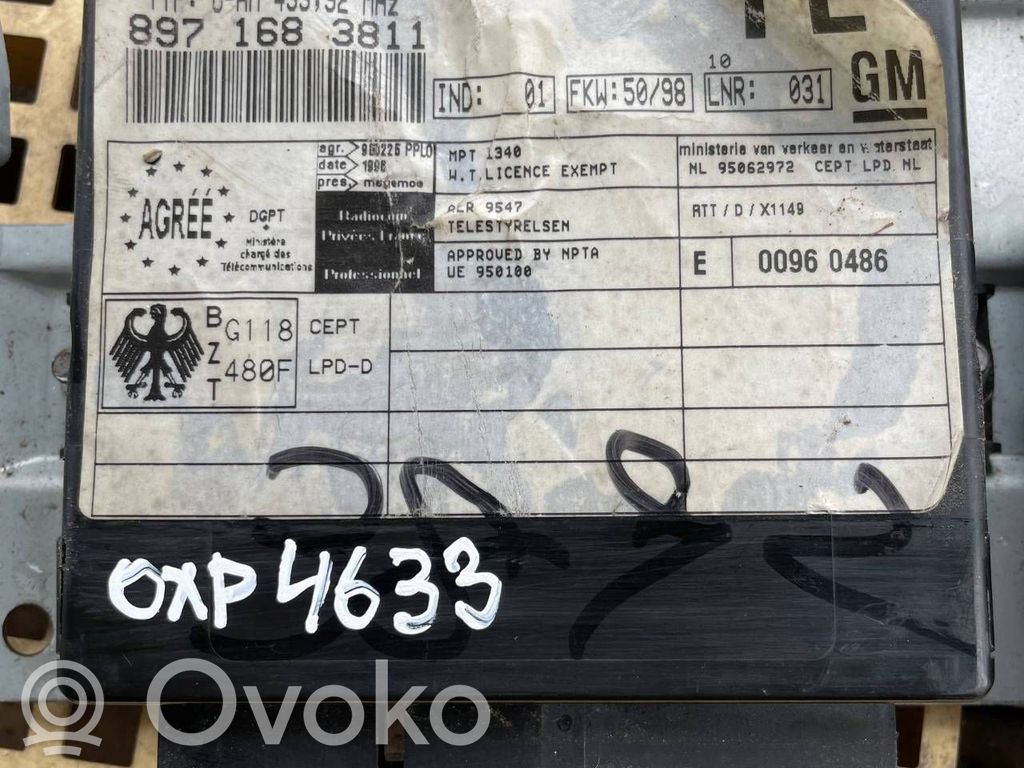 Isuzu Trooper Centrālās atslēgas vadības bloks 