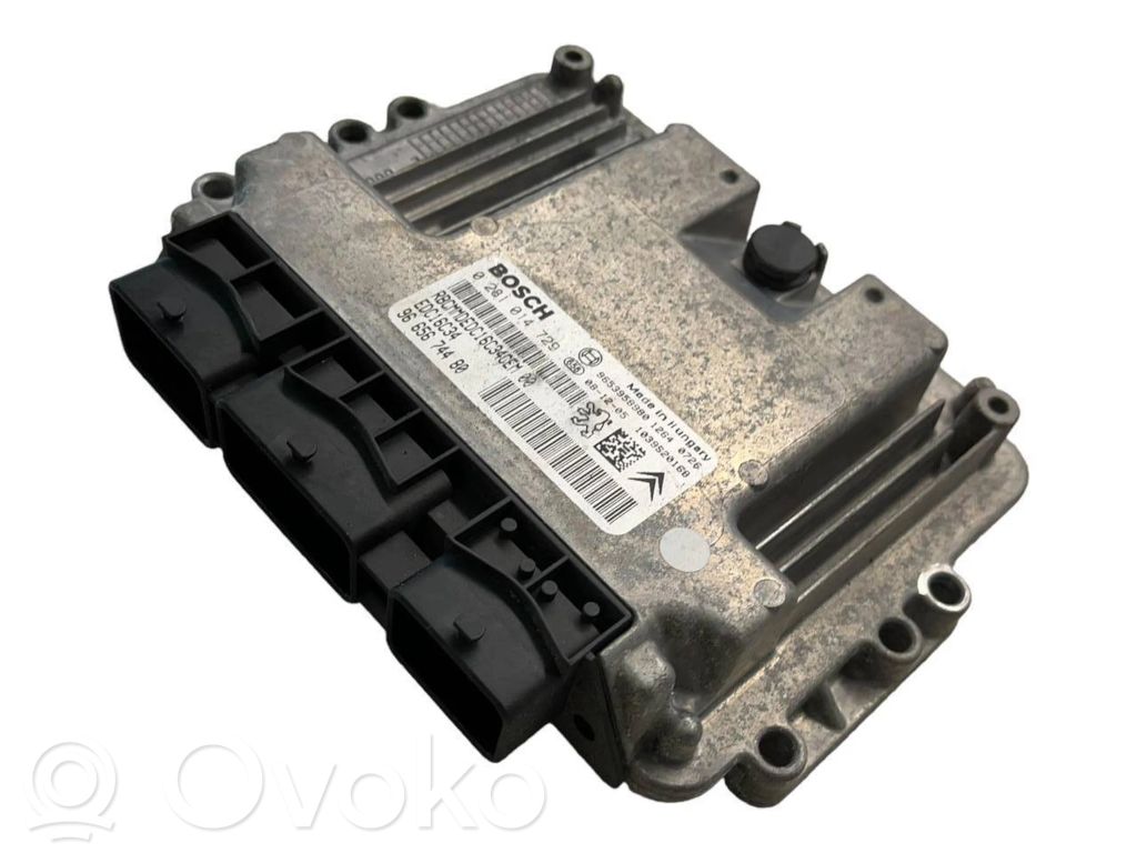 Engine control unit/module   9665674480,9653958980,0281014729