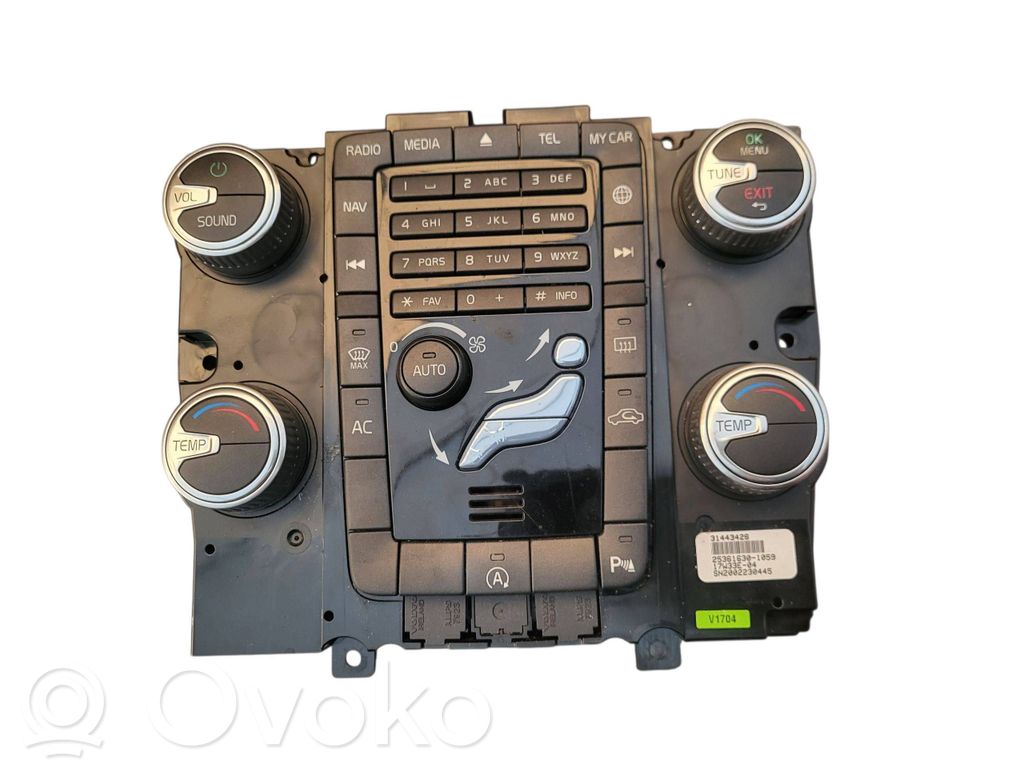Climate control unit   31443426,SN2002230445,25361630159